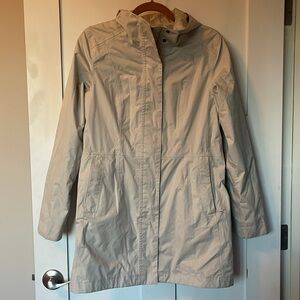 The North Face rain jacket